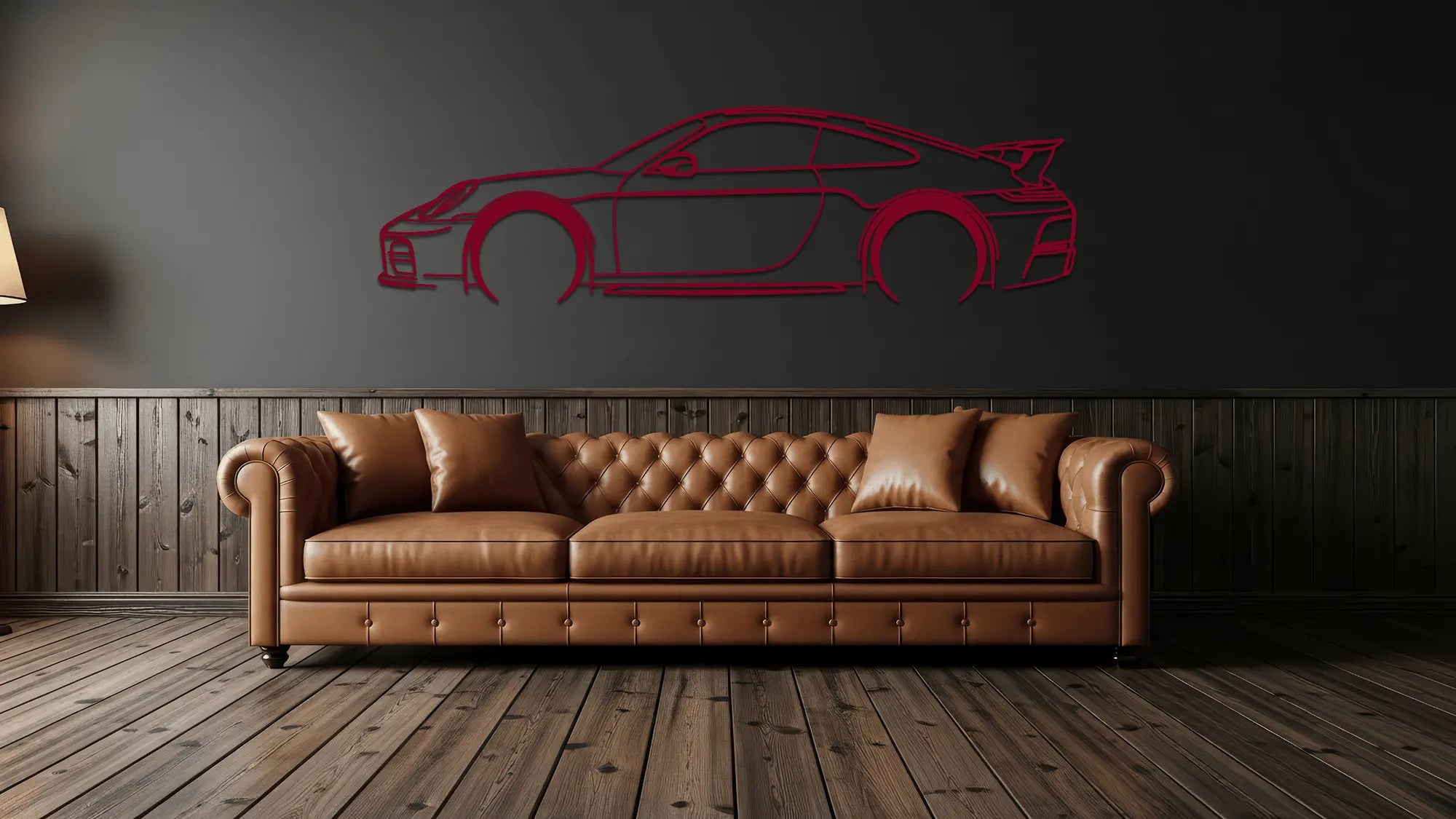 911 (992) Carrera GTS Coupe Metal Wall Art - CikosWallArt102