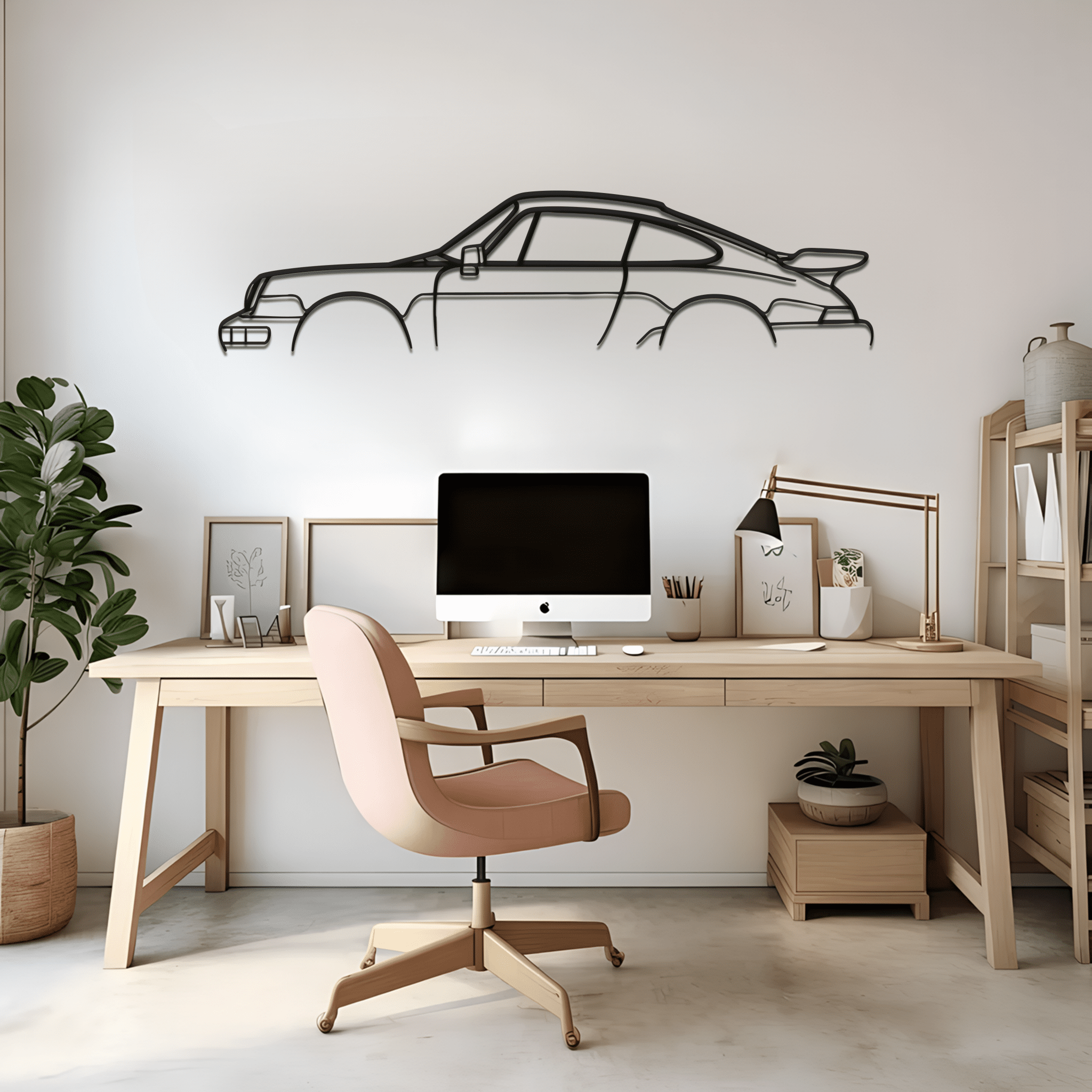 964 Silhouette Metal Wall Art - CikosWallArt