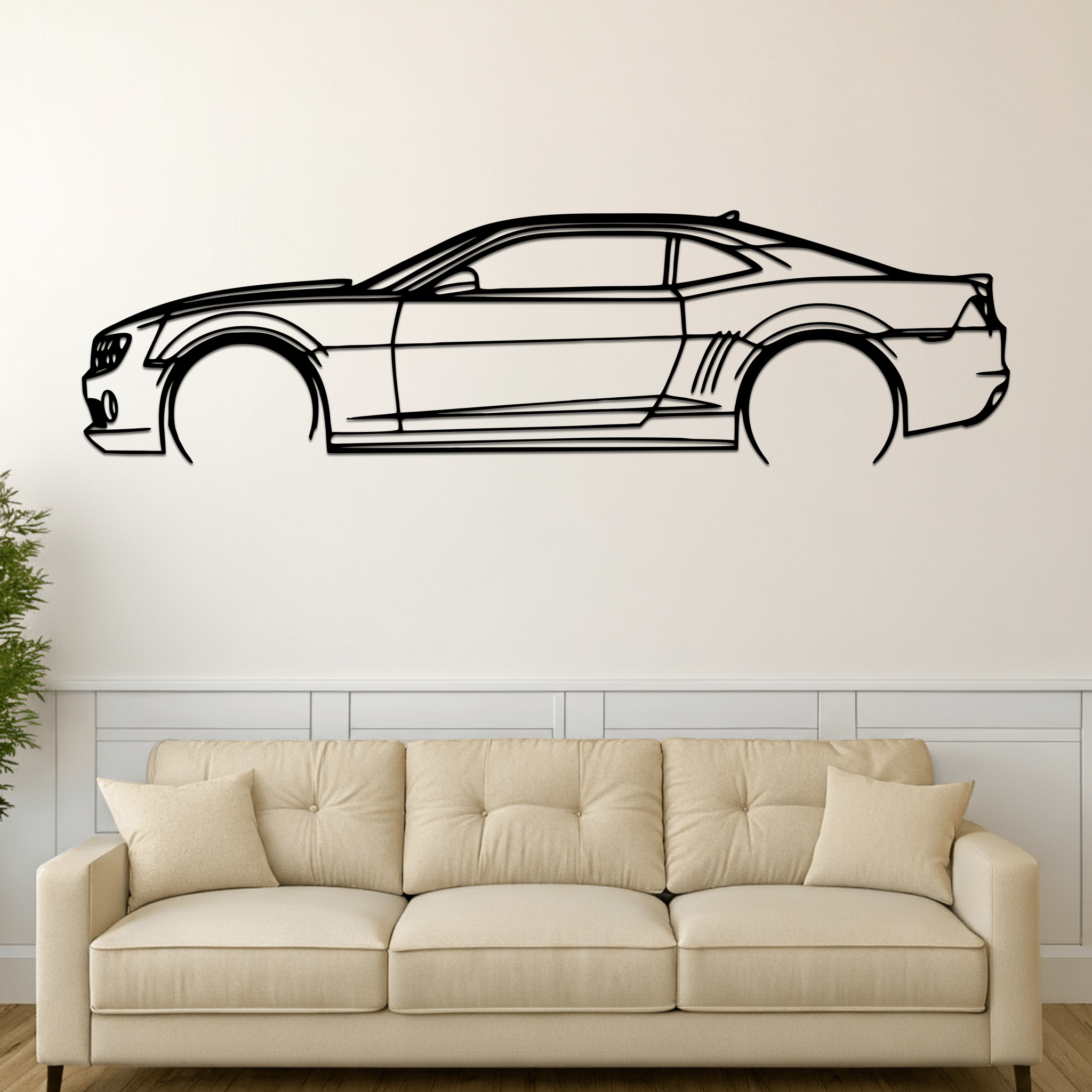 Camaro SS Metal Wall Art - CikosWallArt