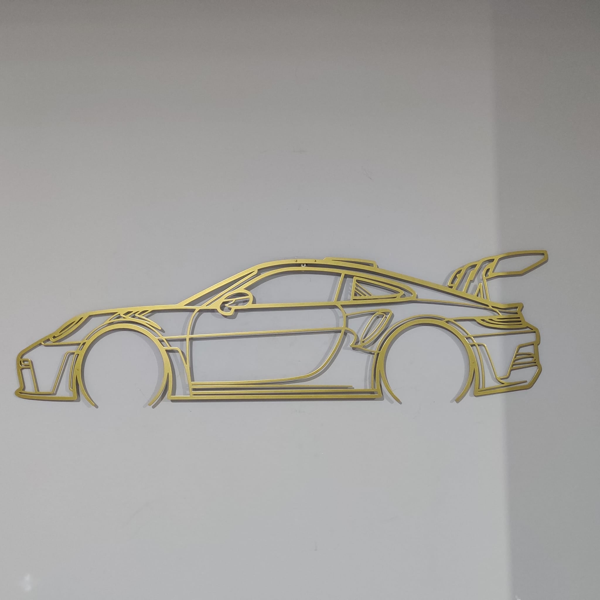 Custom Car Silhouette Metal Wall Art - CikosWallArt