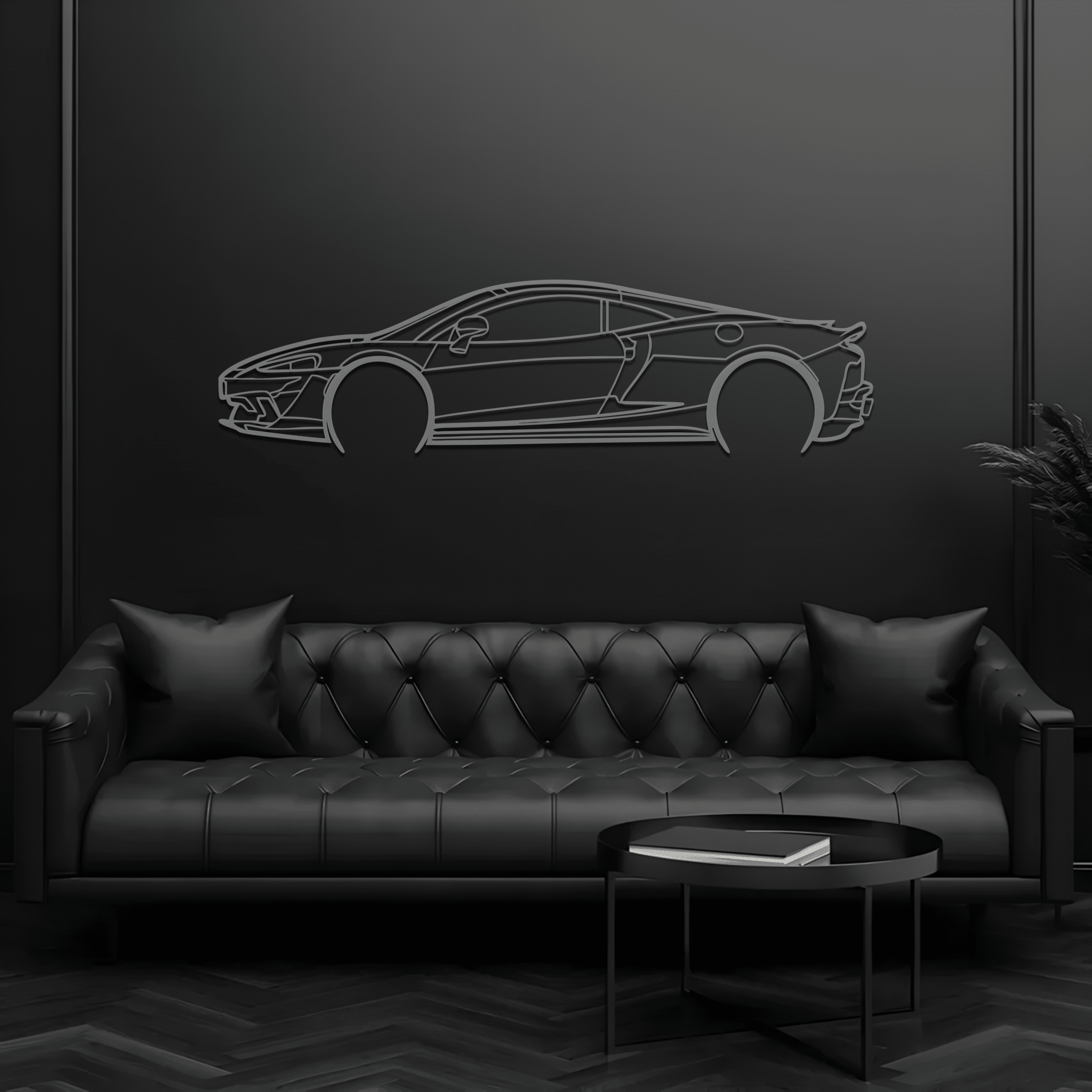 Mclaren GT Metal Wall Art – Silhouette Decor - CikosWallArt