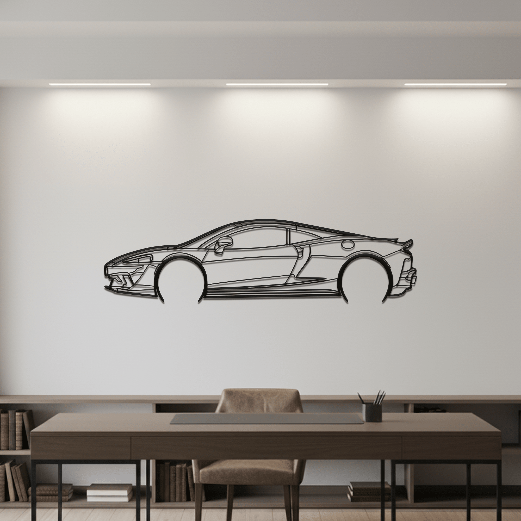 Mclaren GT Metal Wall Art – Silhouette Decor - CikosWallArt