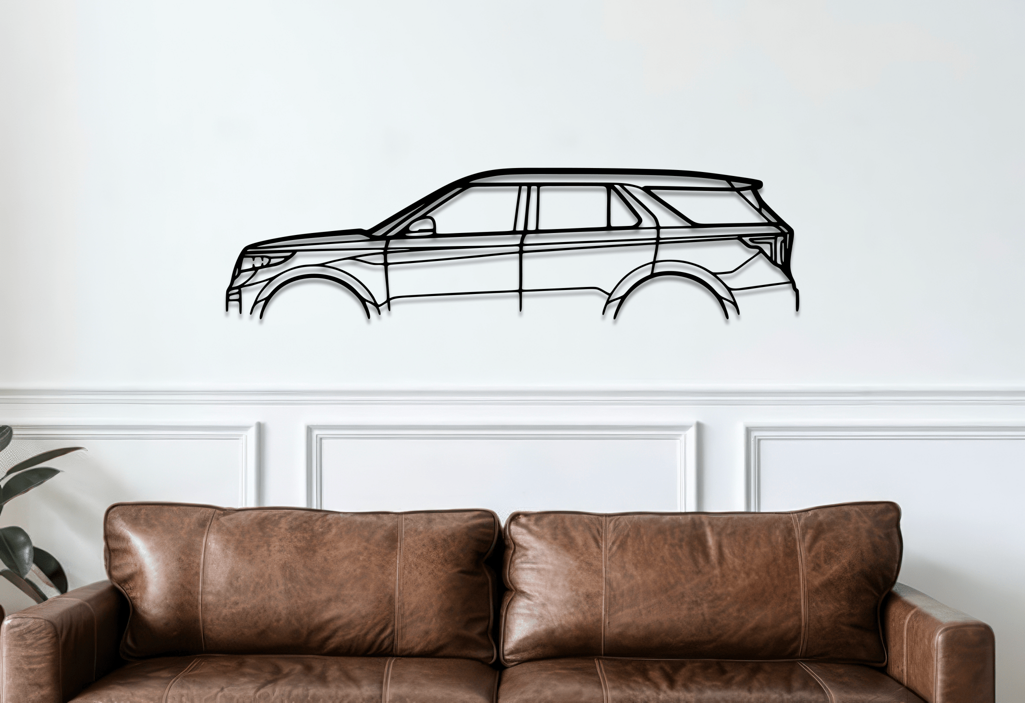 2022 Explorer Metal Wall Art – Ford Silhouette Steel Decor - CikosWallArt