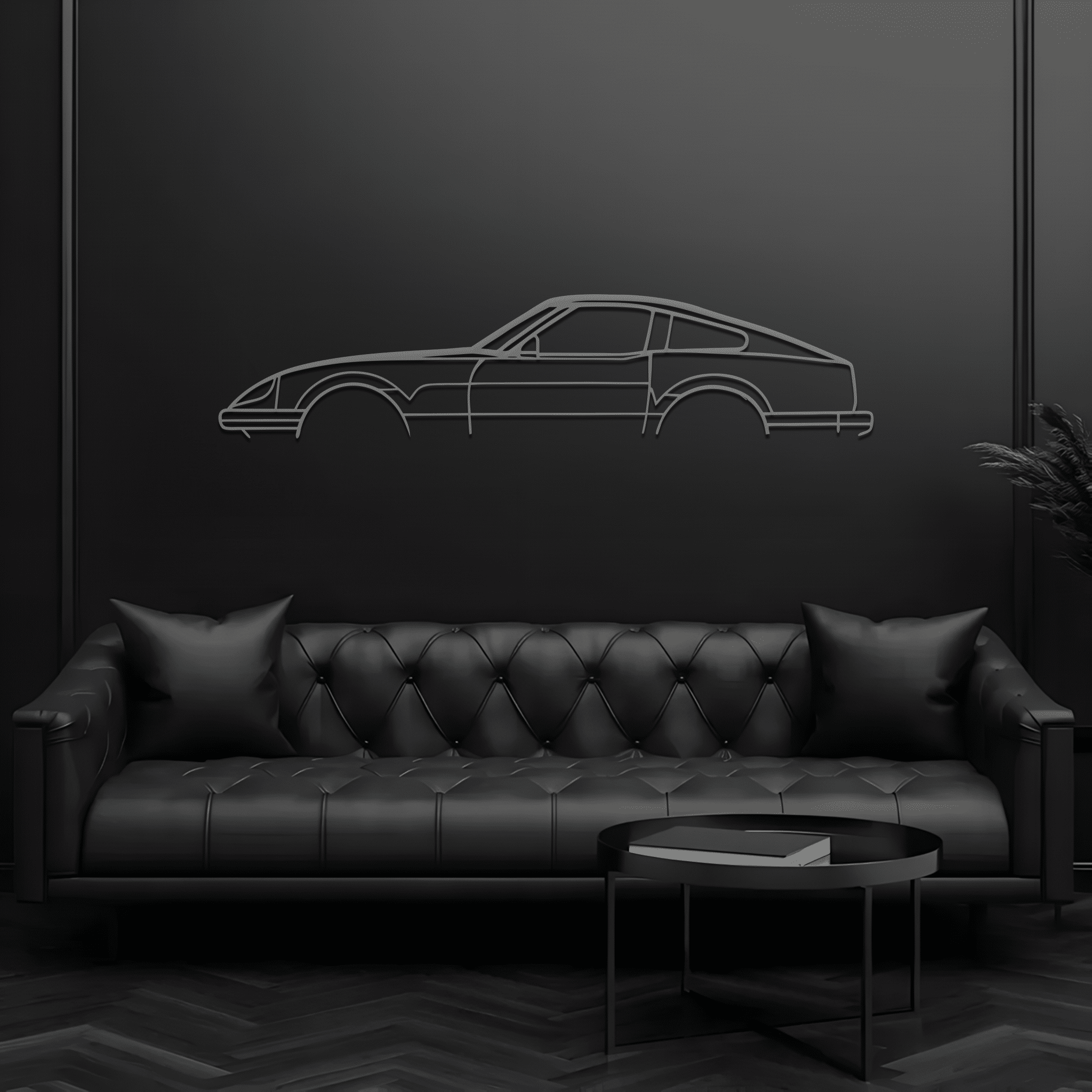 280 ZX Silhouette Metal Wall Art - CikosWallArt