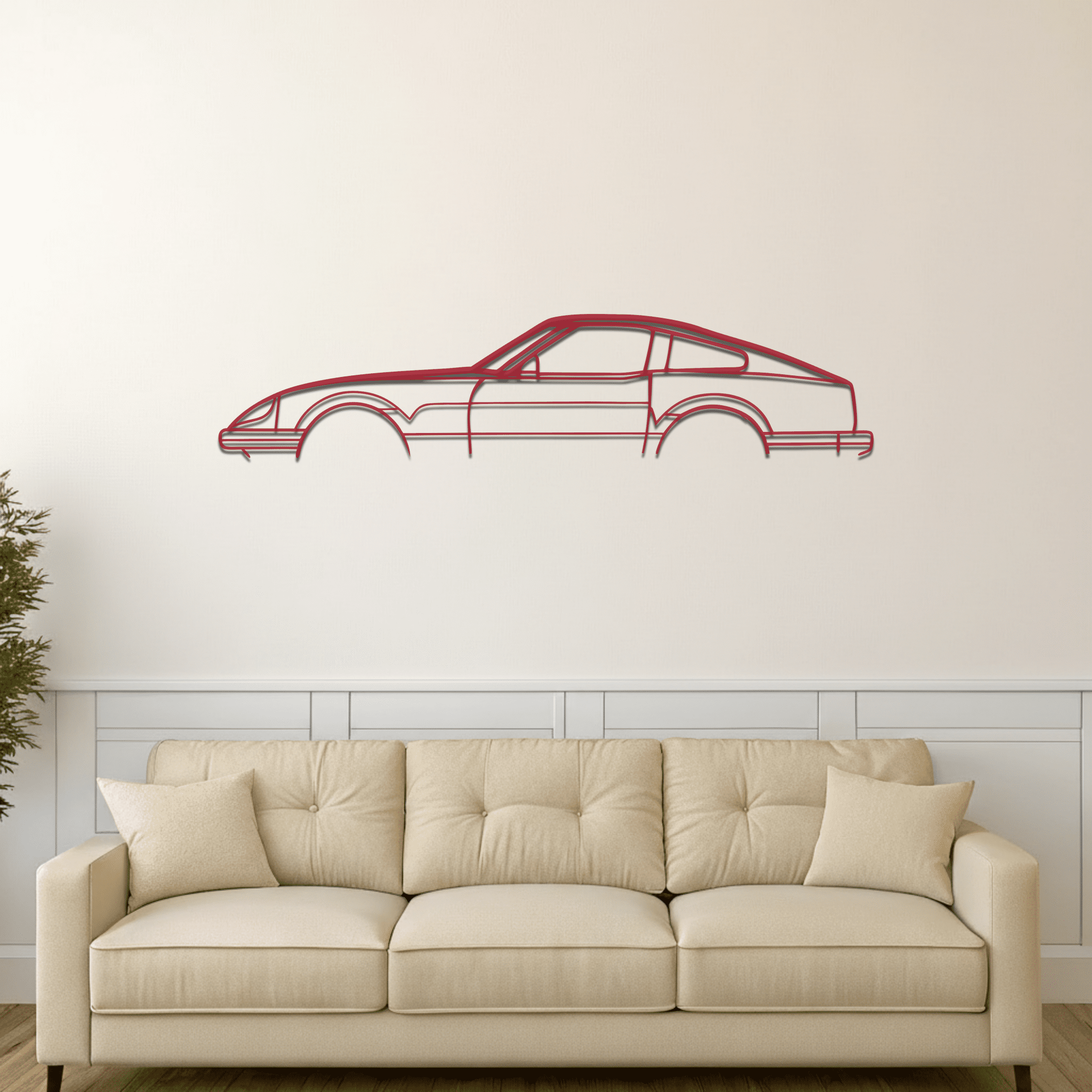 280 ZX Silhouette Metal Wall Art - CikosWallArt