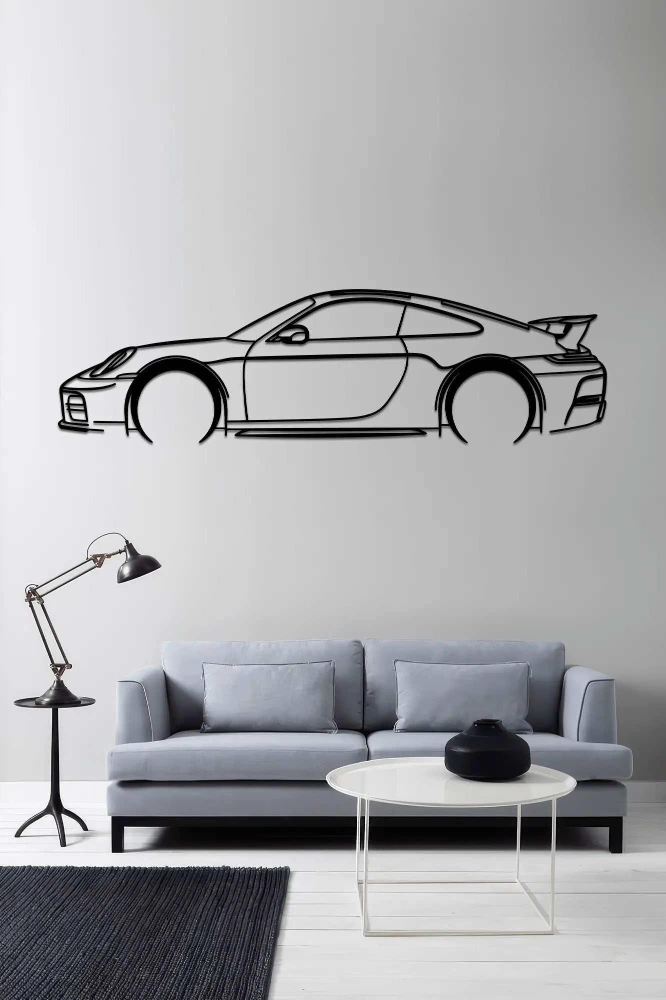 911 (992) Carrera GTS Coupe Metal Wall Art - CikosWallArt102