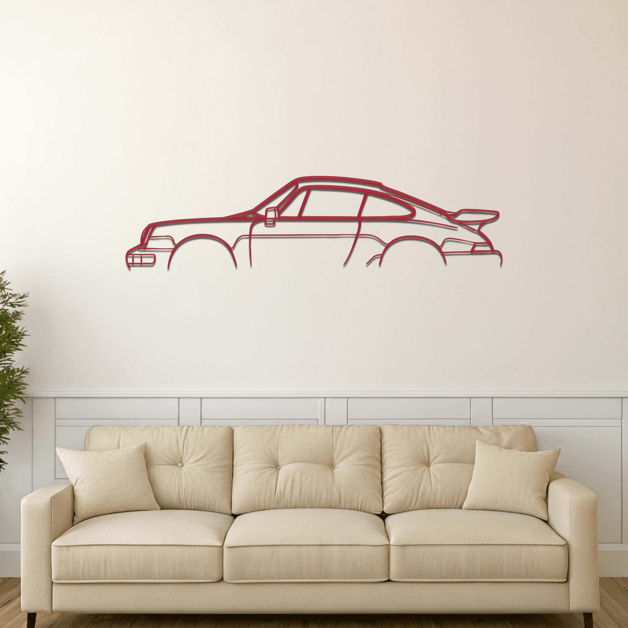 964 Silhouette Metal Wall Art - CikosWallArt