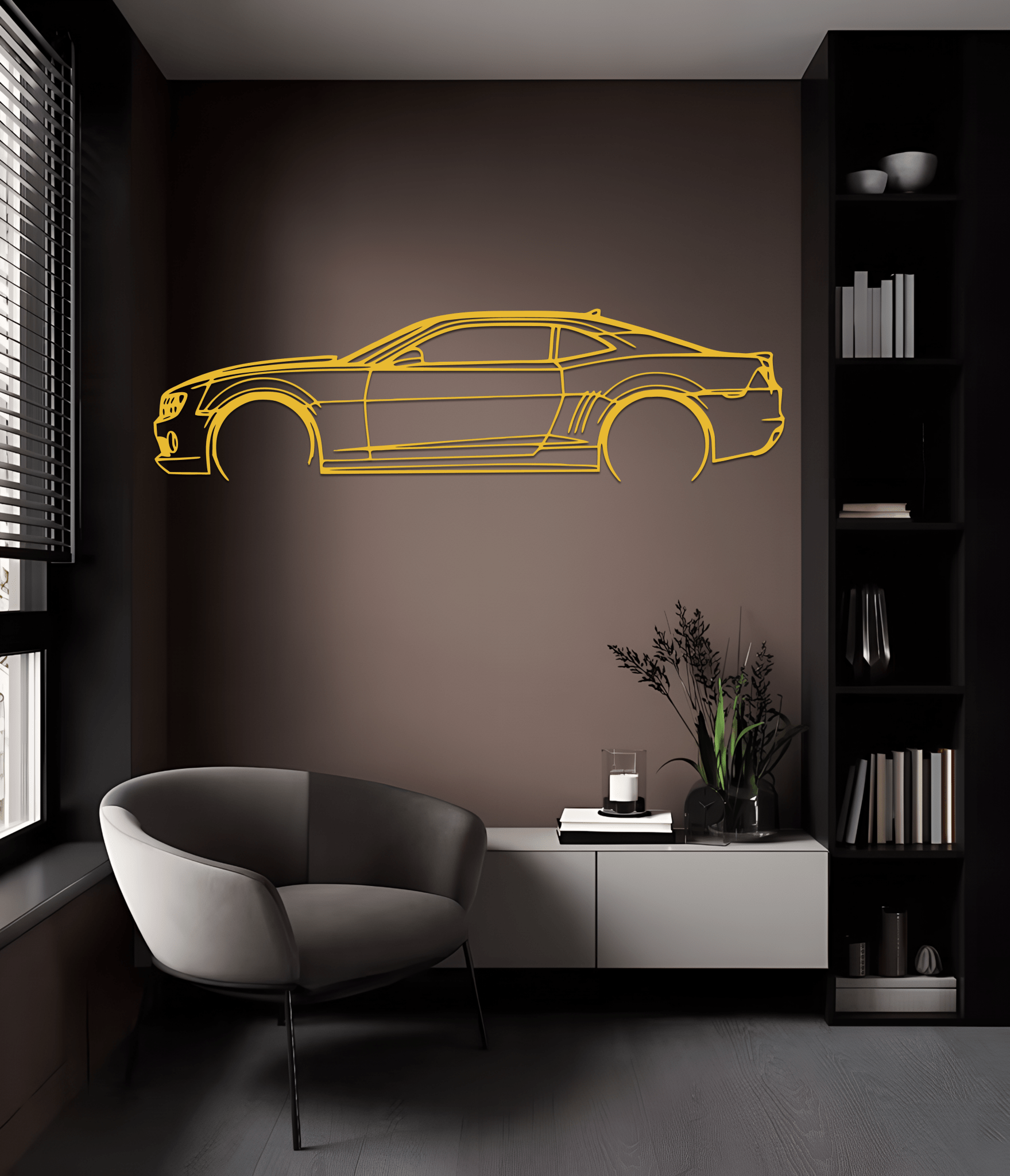 Camaro SS Metal Wall Art - CikosWallArt