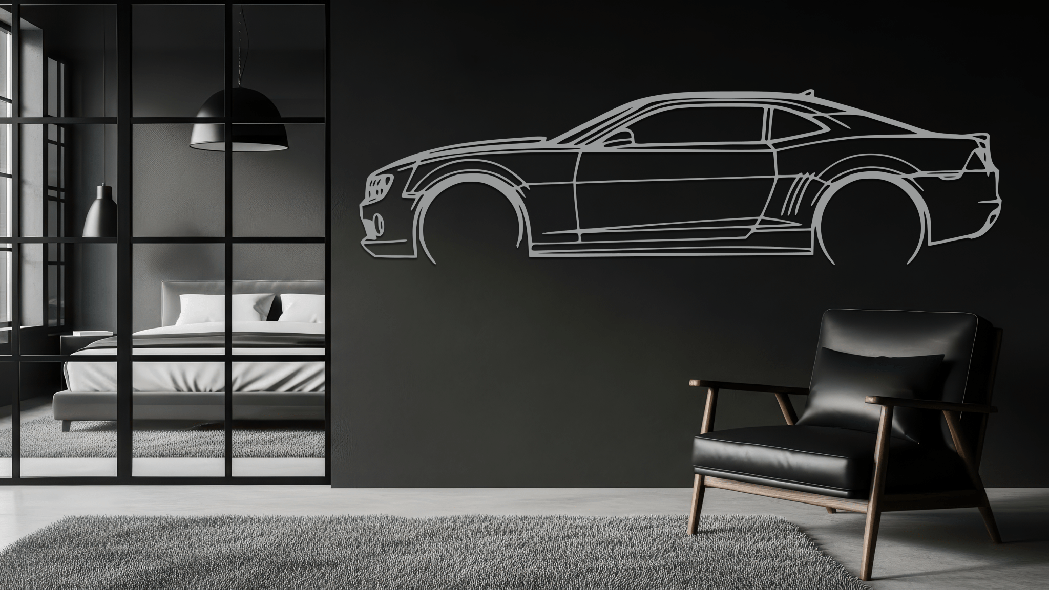 Camaro SS Metal Wall Art - CikosWallArt