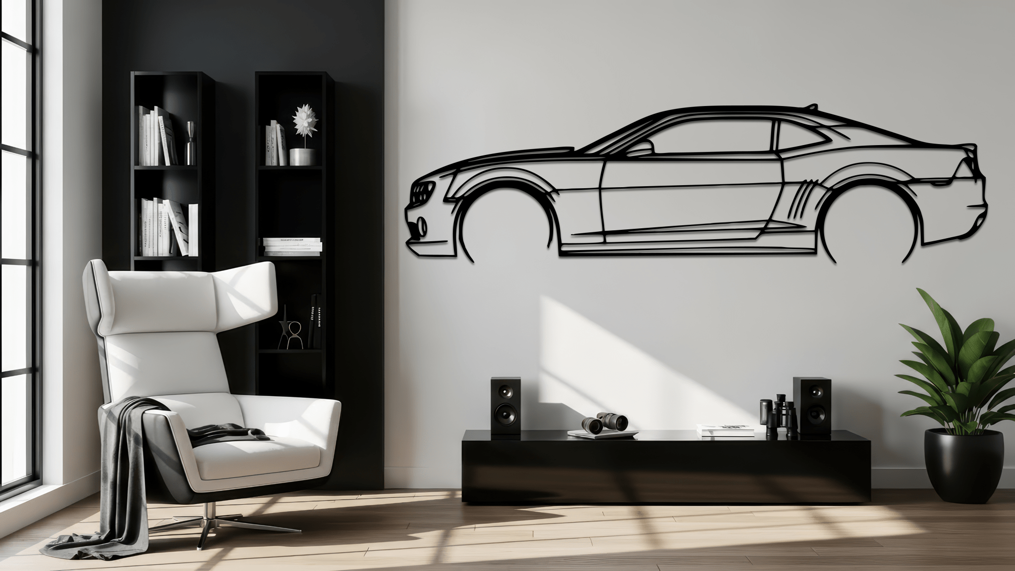 Camaro SS Metal Wall Art - CikosWallArt