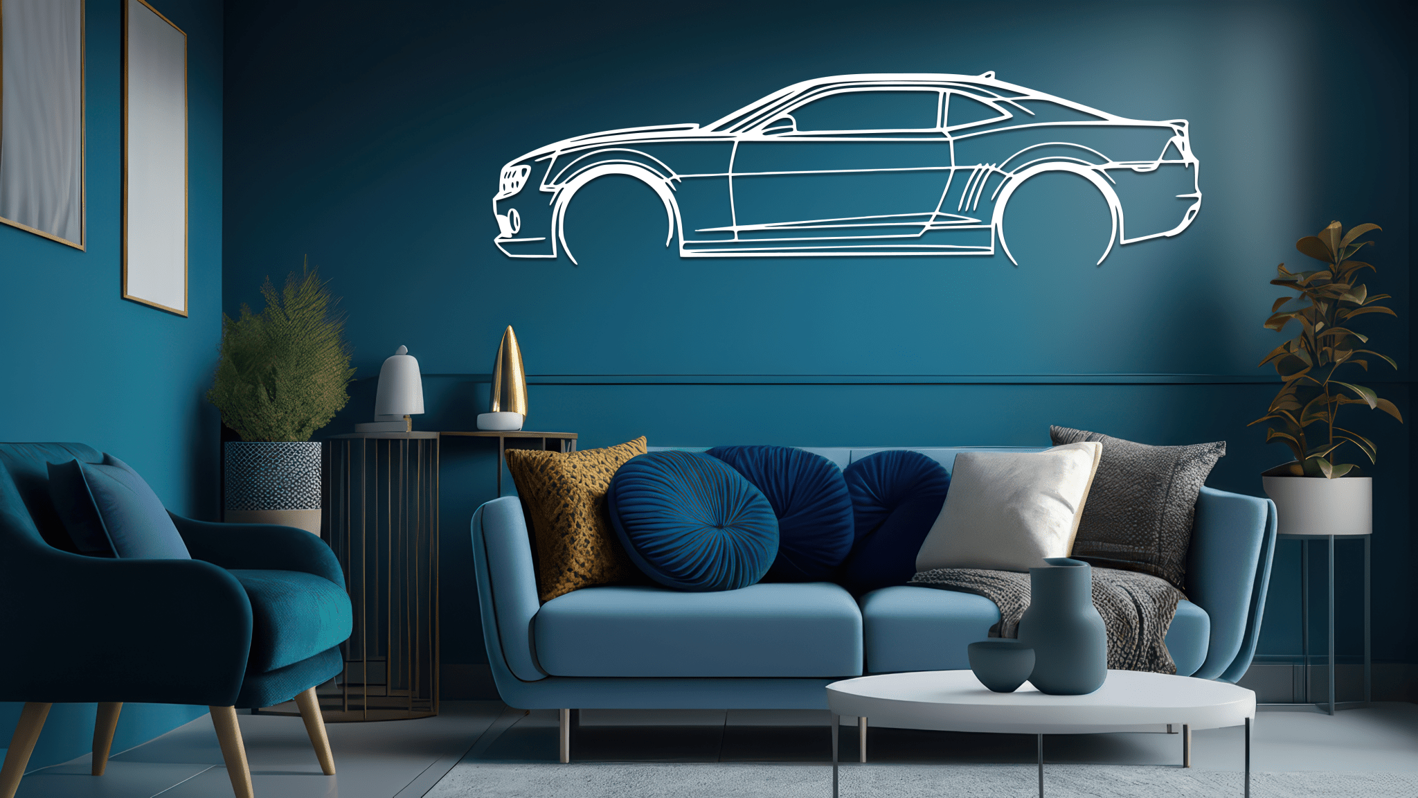 Camaro SS Metal Wall Art - CikosWallArt