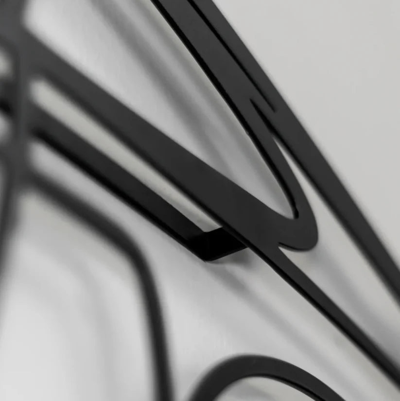 Miata MX 5 NA Roll Bar 1994 Silhouette Metal Wall Art - CikosWallArt