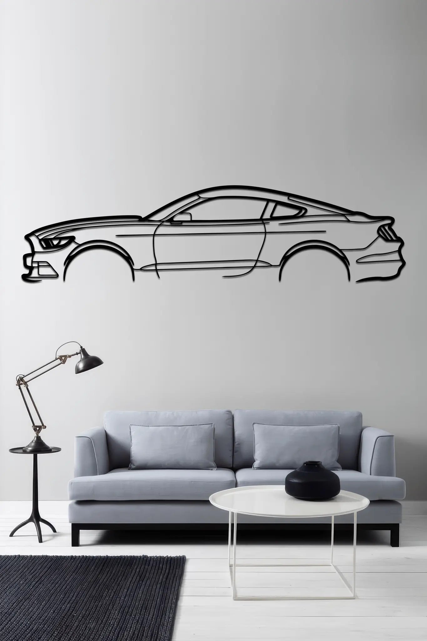 Mustang GT 2015 Metal Wall Art - CikosWallArt101