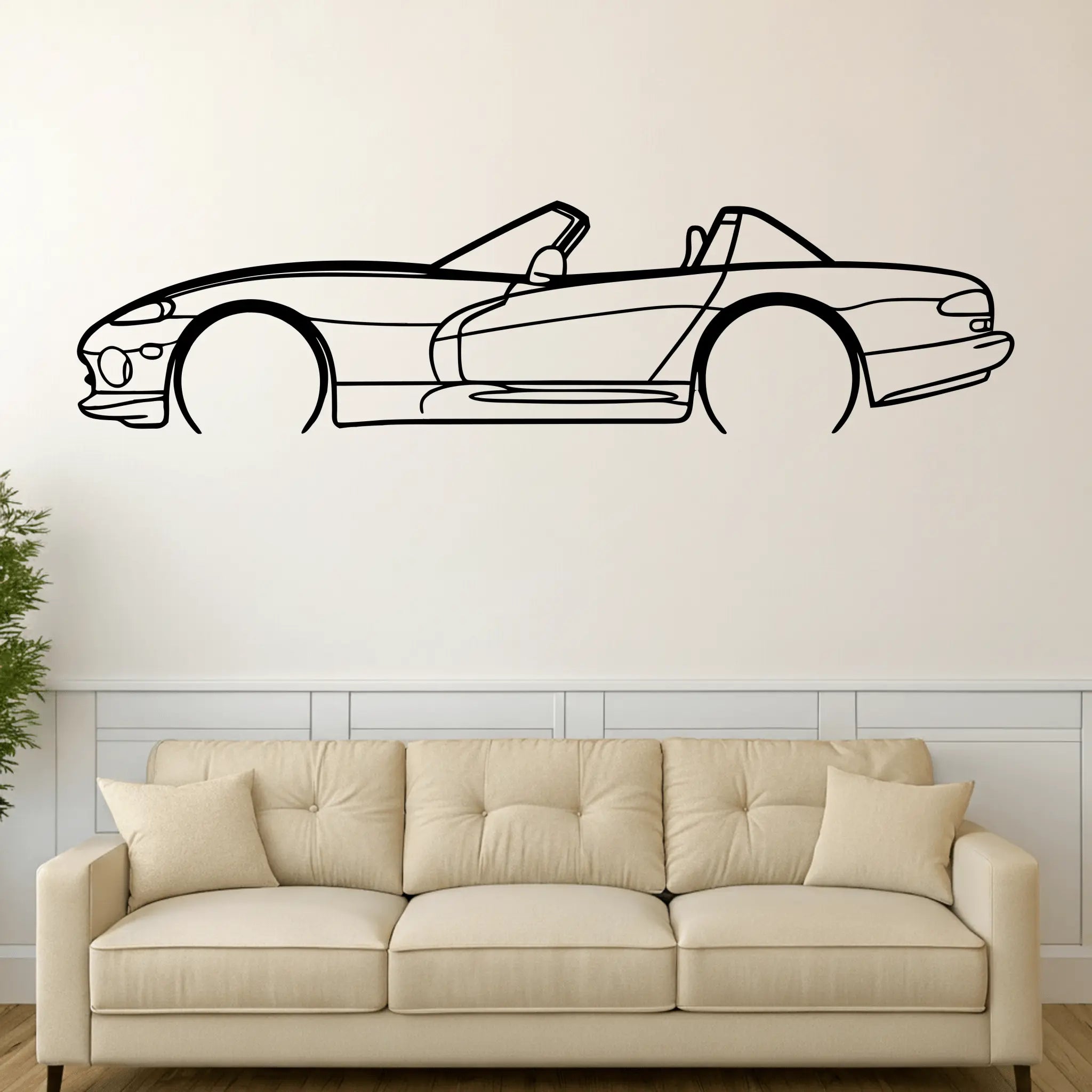 Viper RT 1999 Metal Wall Art - CikosWallArt